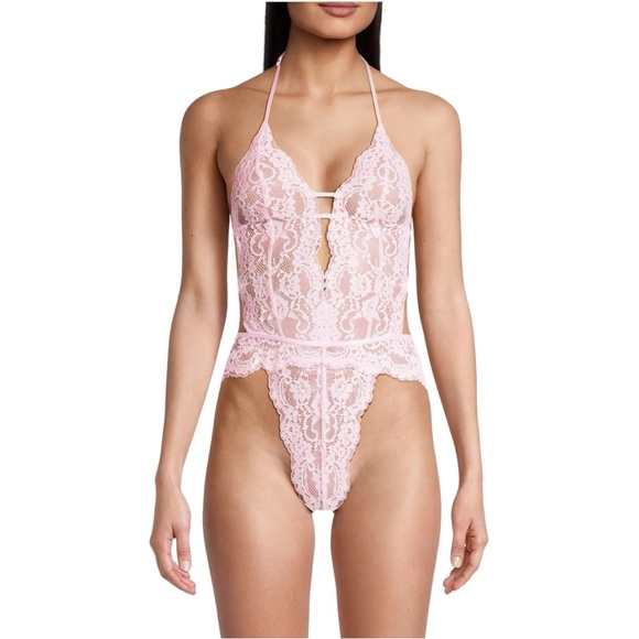 In Bloom Thong Teddy Rose Water Pink Size Small - Picture 3 of 15